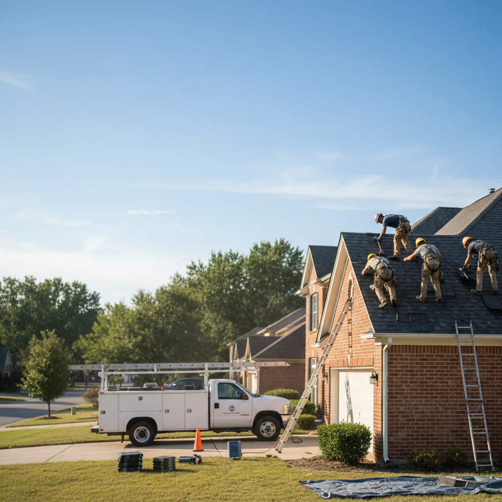 Roof Repair in De Graff